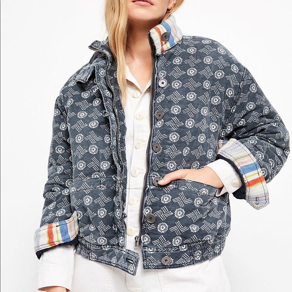 Free people bomber jacket